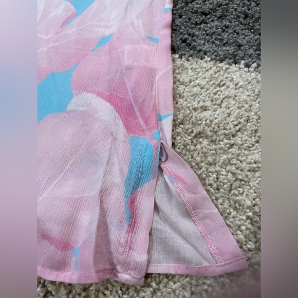 Hutch Women’s Sheer Floral 3/4 Sleeve Tunic/Blouse-XS/NWT-Sold Out Everywhere - Picture 14 of 16